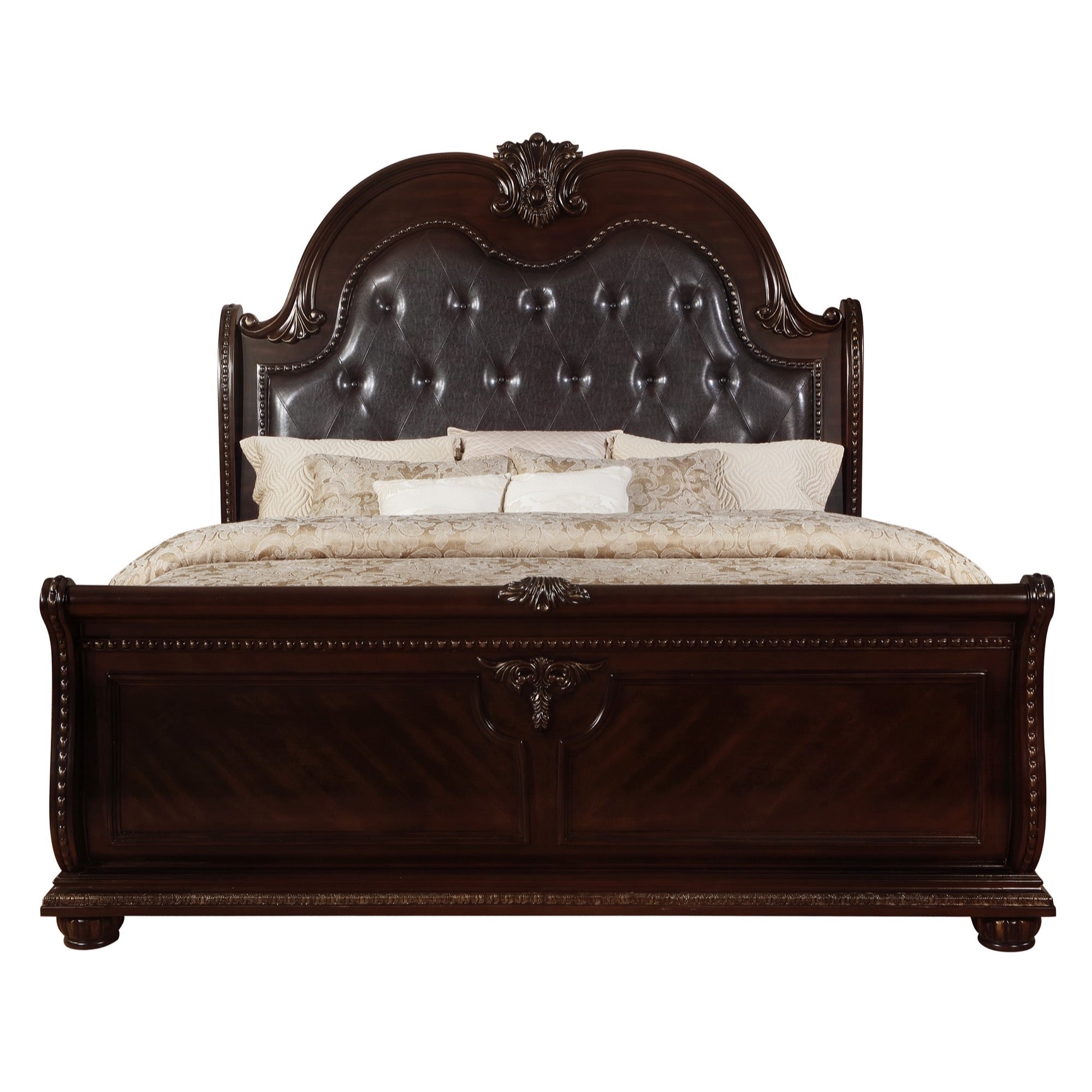 Stanley King 5 Piece Bedroom Set - Adams Furniture