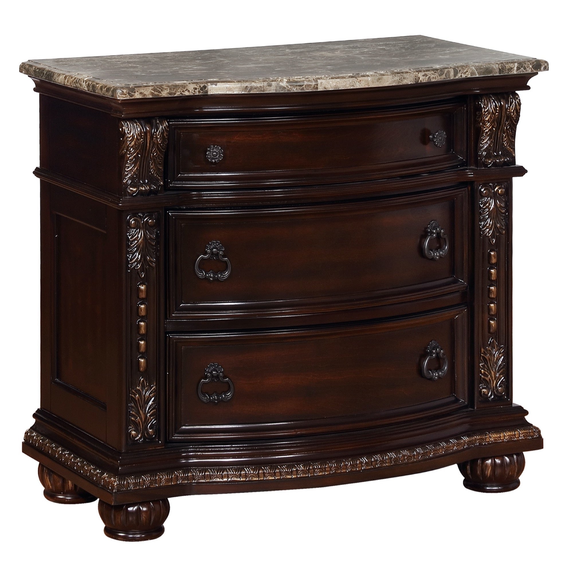 Stanley King 5 Piece Bedroom Set - Adams Furniture