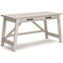 LARGE DESK, WHITEWASH - H755-44 (80508)
