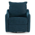 Navy Swivel Power Recliner