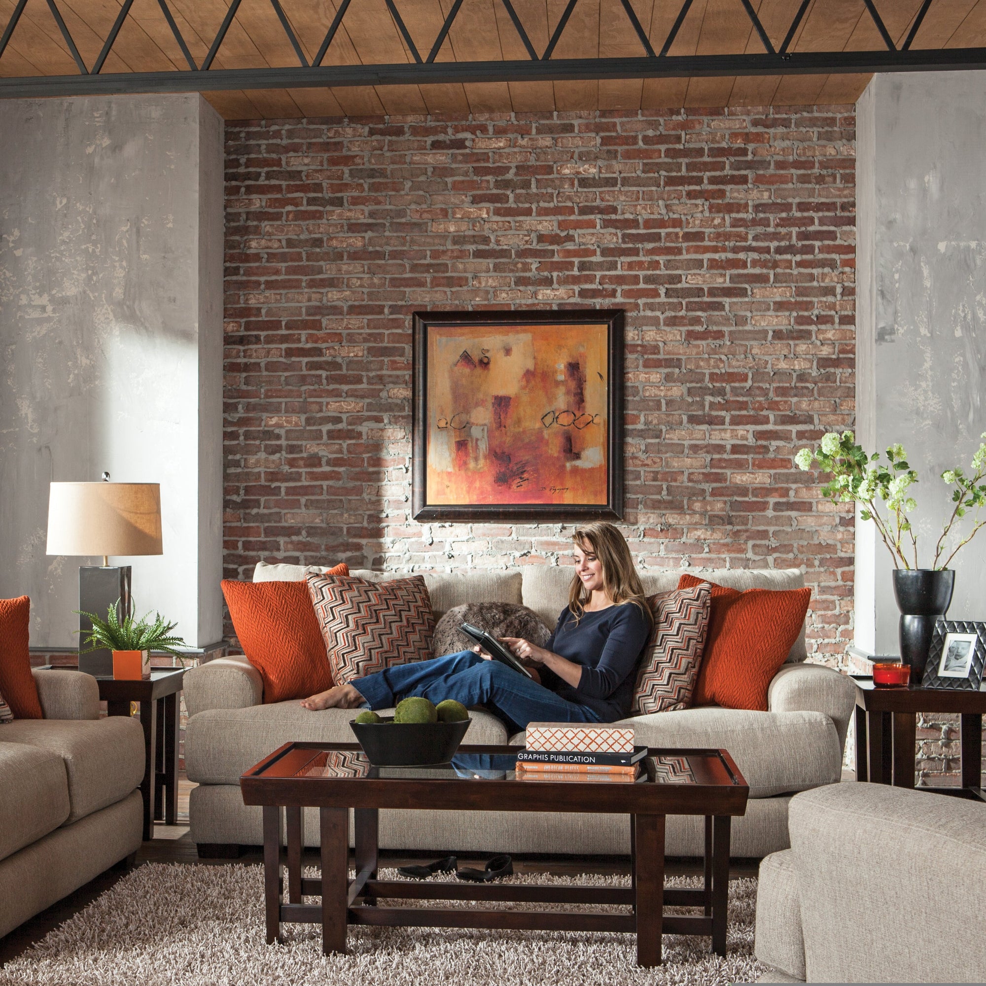 Cashew Sofa - Adams Furniture