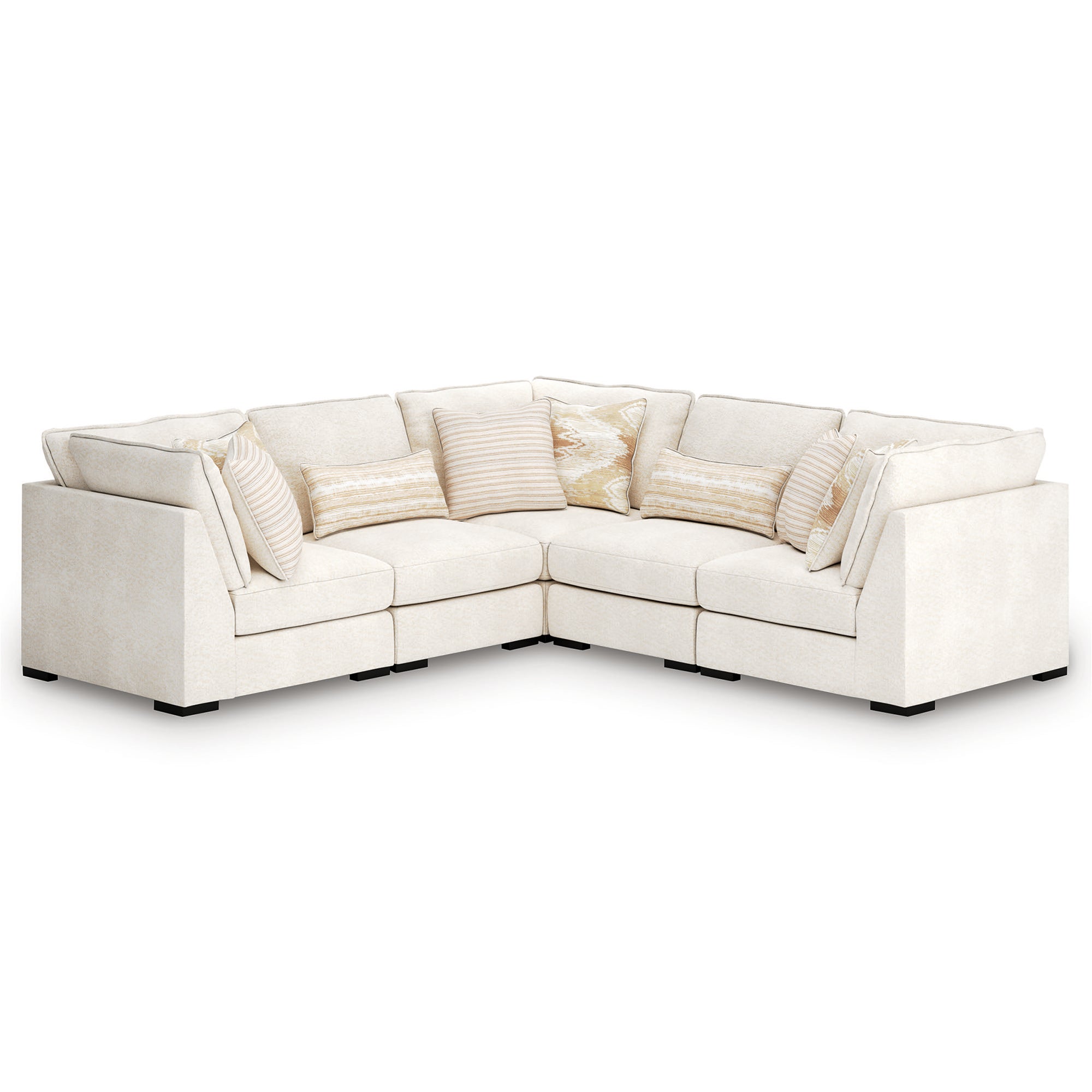 Eva 5 Piece Modular Sectional - Adams Furniture