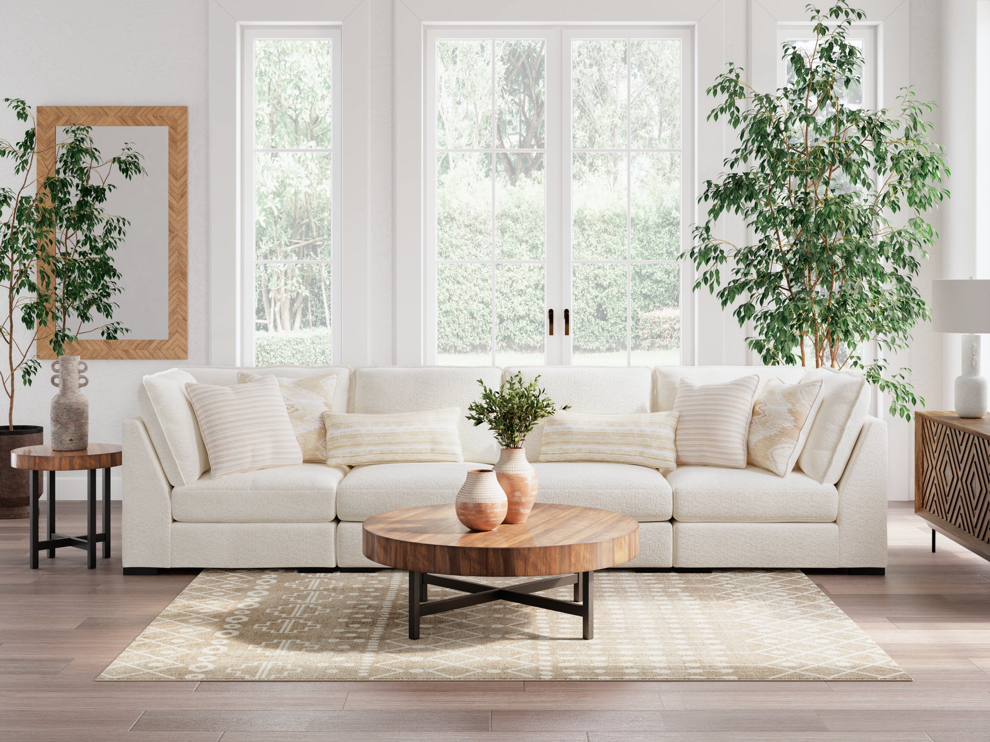 Eva 4 Piece Modular Sectional - Adams Furniture