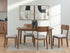 DINING SET, 5PC BROWN - PCD609-225 (26065)
