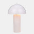 Metal 22" Dome Table Lamp, White