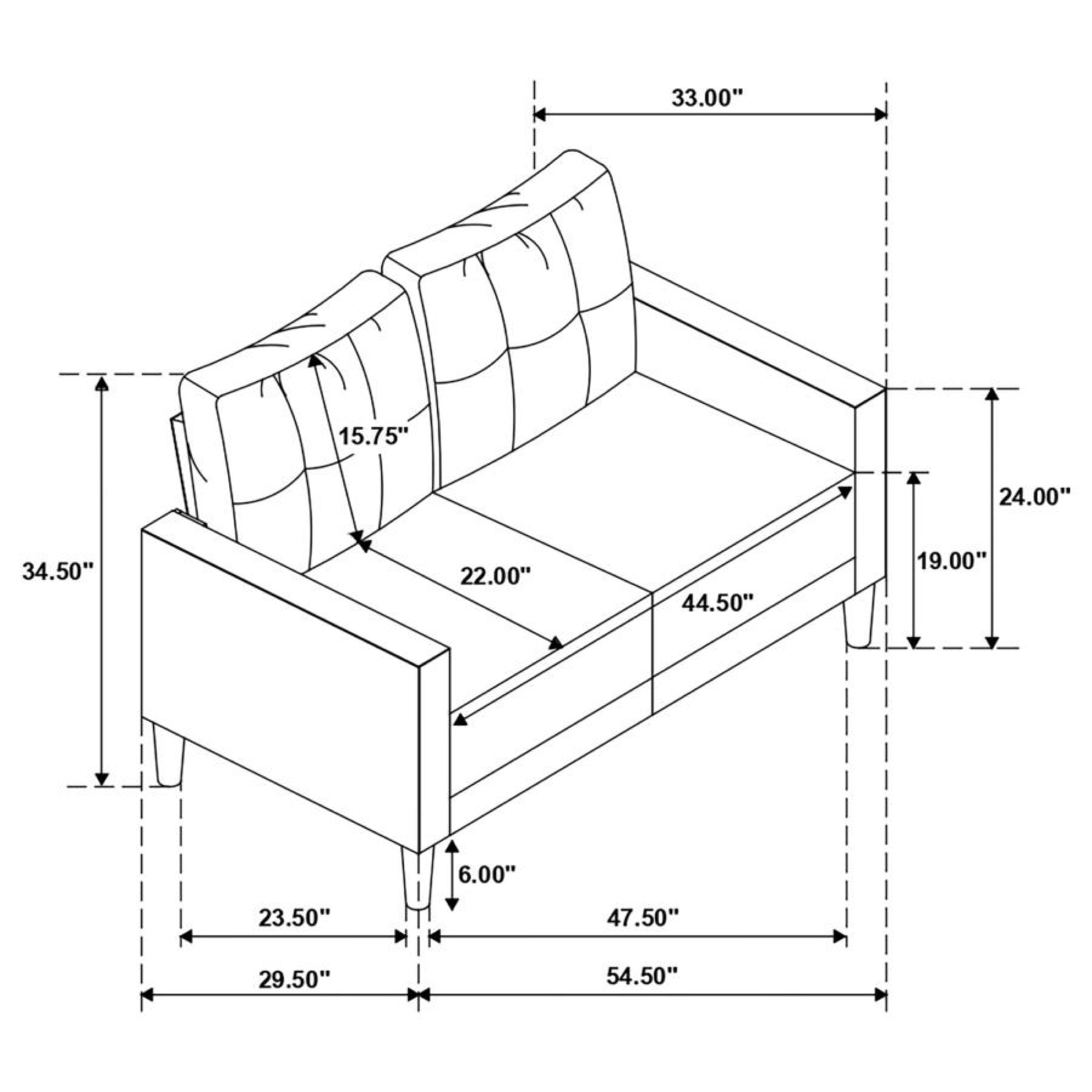 Bowen Living Room Set in a Box