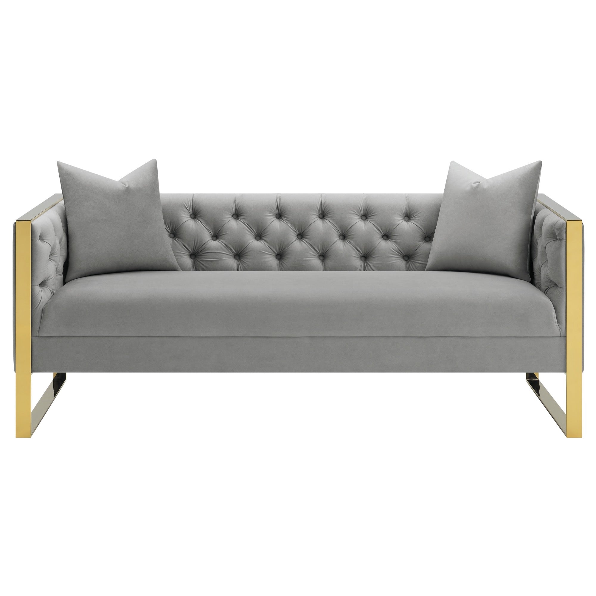 Eastbrook Tufted Back Sofa Grey