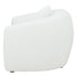 Isabella Upholstered Tight Back Chair White
