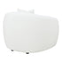 Isabella Upholstered Tight Back Chair White