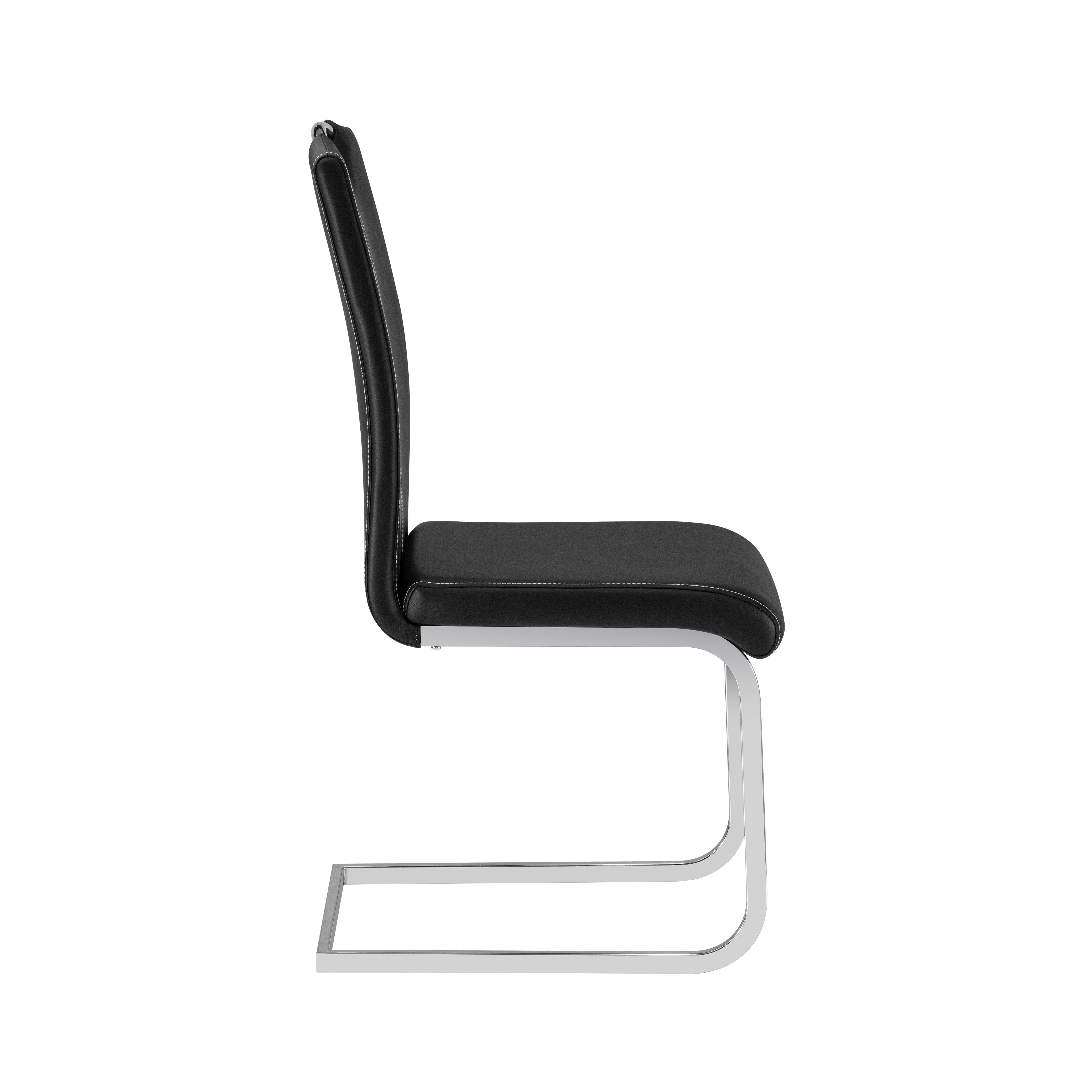 Maddox Black Dining Chair (Set of 2)