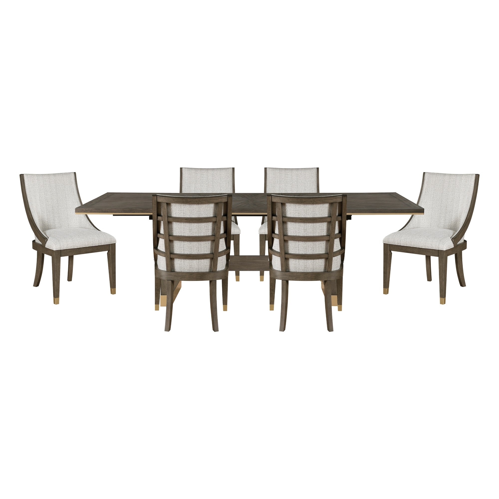 Jaden 7 Piece Dining Set - Adams Furniture