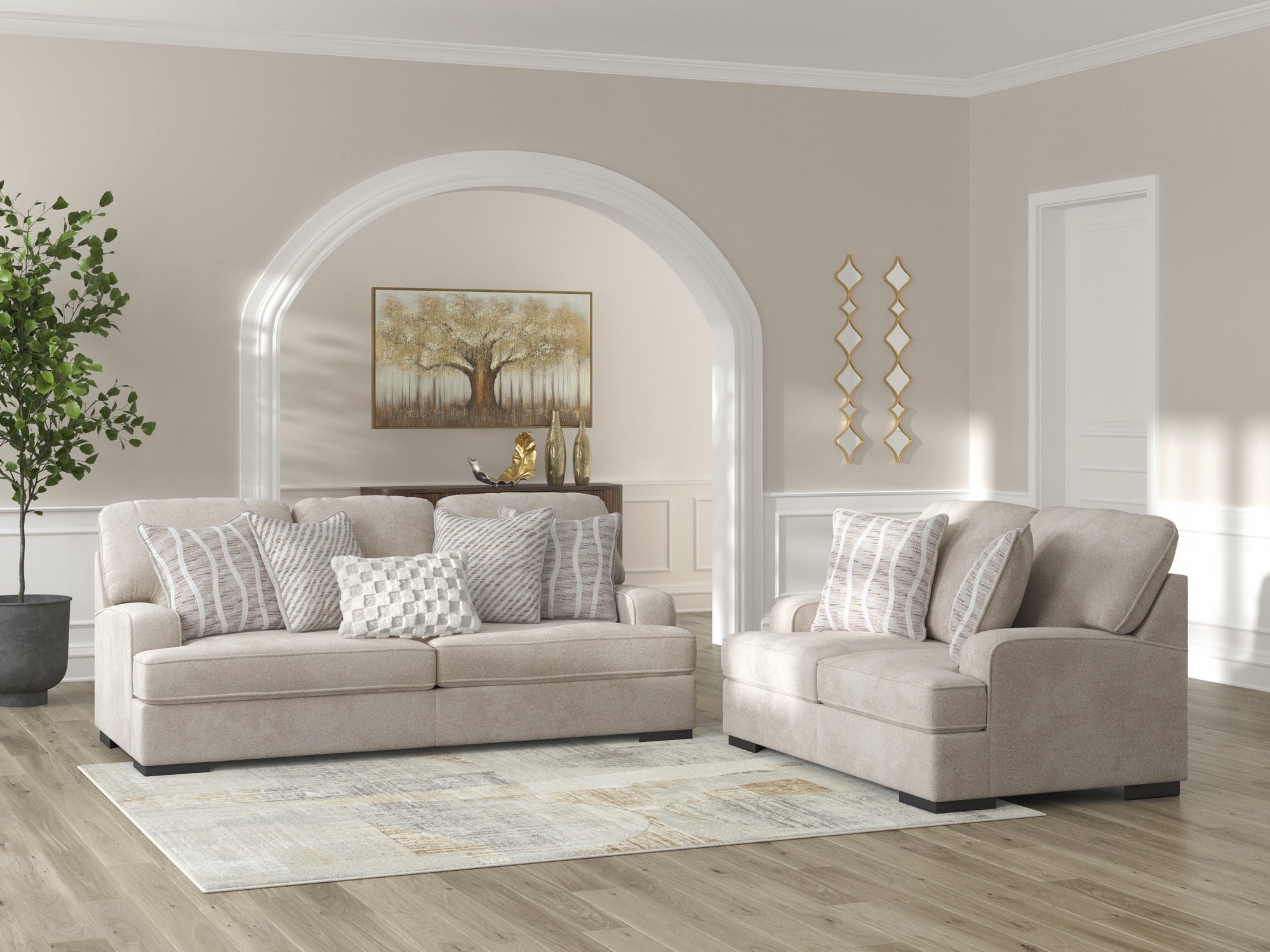 Hailey Living Room Set - Adams Furniture