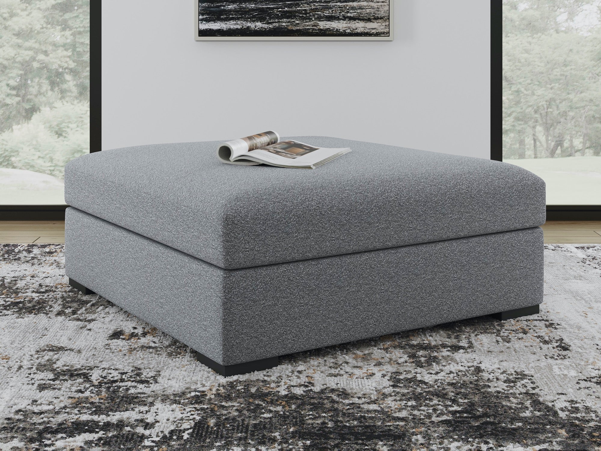 Cooper Oversized Accent Ottoman - Adams Furniture