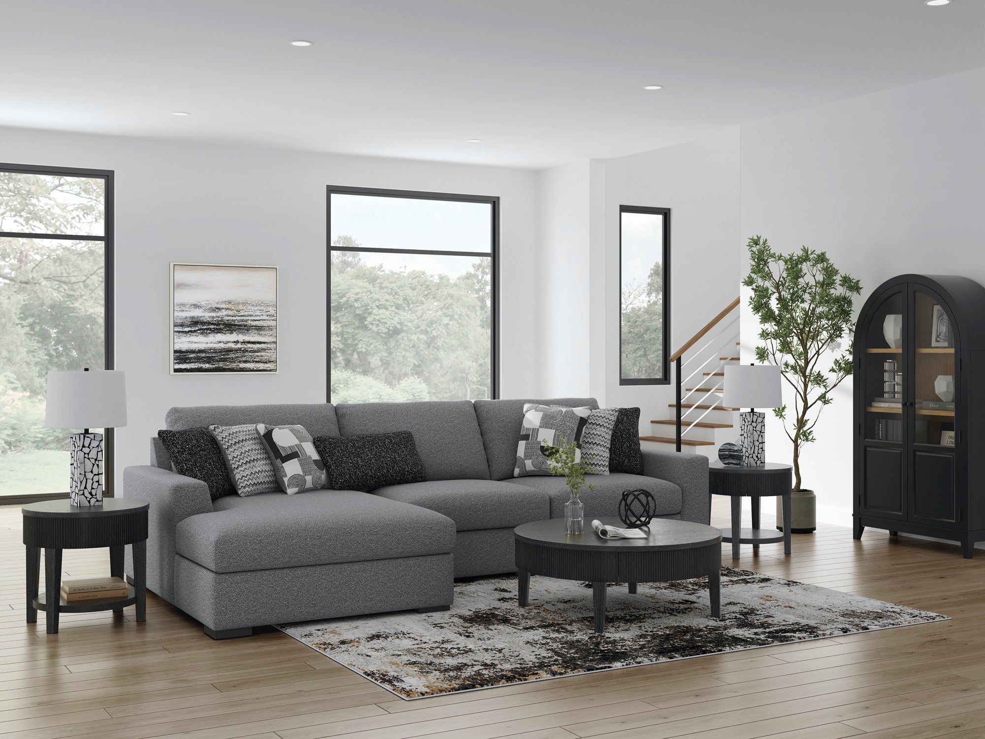 Cooper 3 Piece Modular Sectional - Adams Furniture