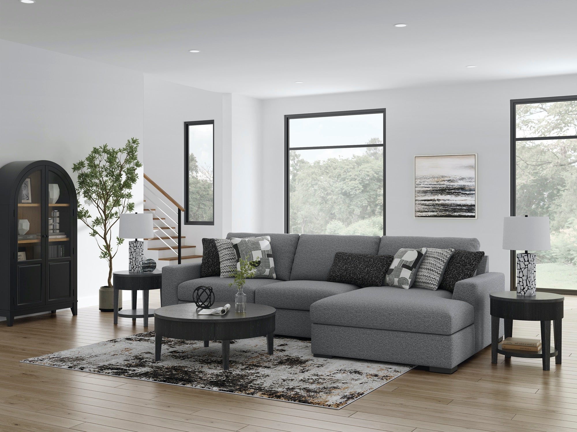 Cooper 3 Piece Modular Sectional - Adams Furniture
