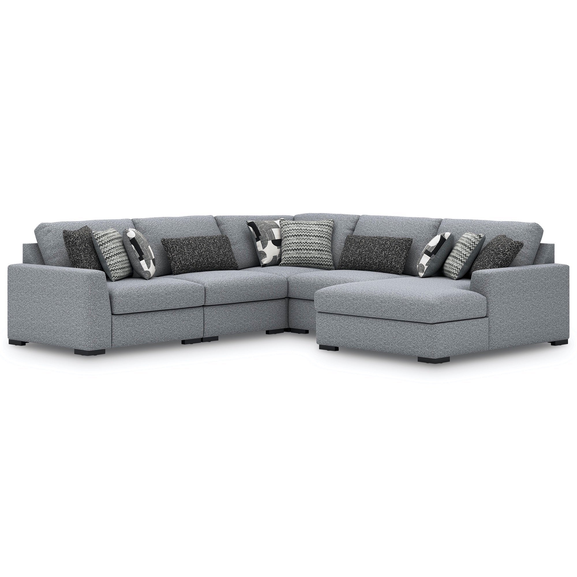 Cooper 5 Piece Modular Sectional with Chaise - Adams Furniture