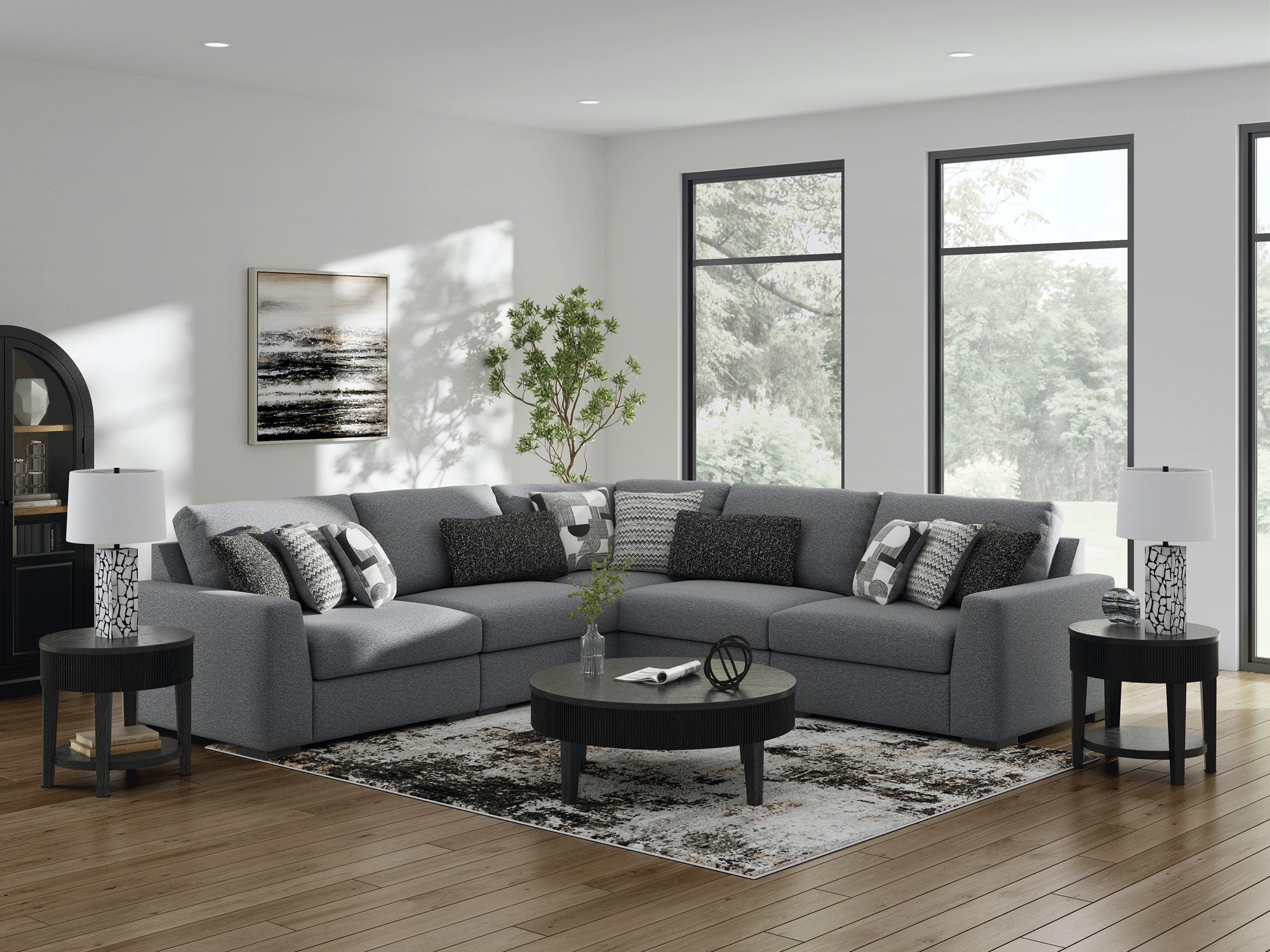 Cooper 5 Piece Modular Sectional - Adams Furniture