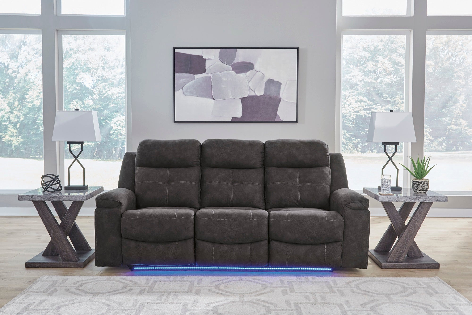 Luke Reclining Living Room Set - Adams Furniture
