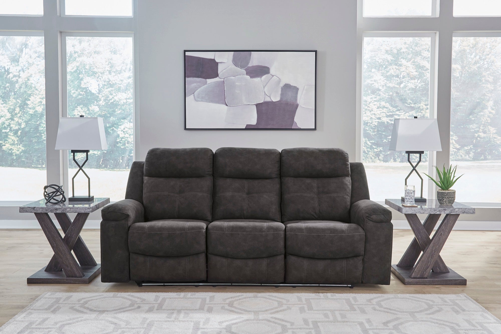 Luke Reclining Living Room Set - Adams Furniture