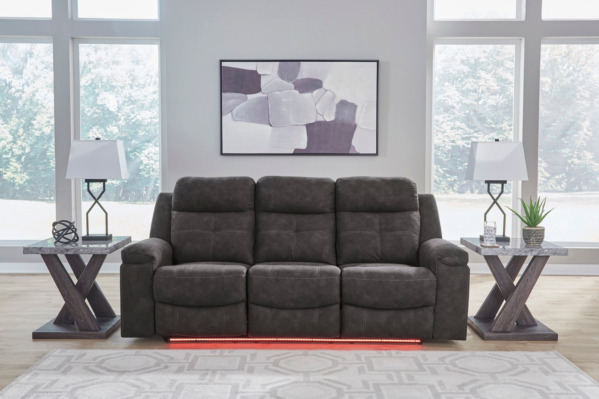 Luke Reclining Living Room Set - Adams Furniture