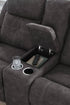 Luke Reclining Loveseat with Console - Adams Furniture