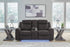 Luke Reclining Loveseat with Console - Adams Furniture