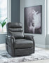 Shadow Power Lift Recliner - Adams Furniture