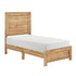 TWIN BED, NATURAL - 1534NAT-1 (31380)