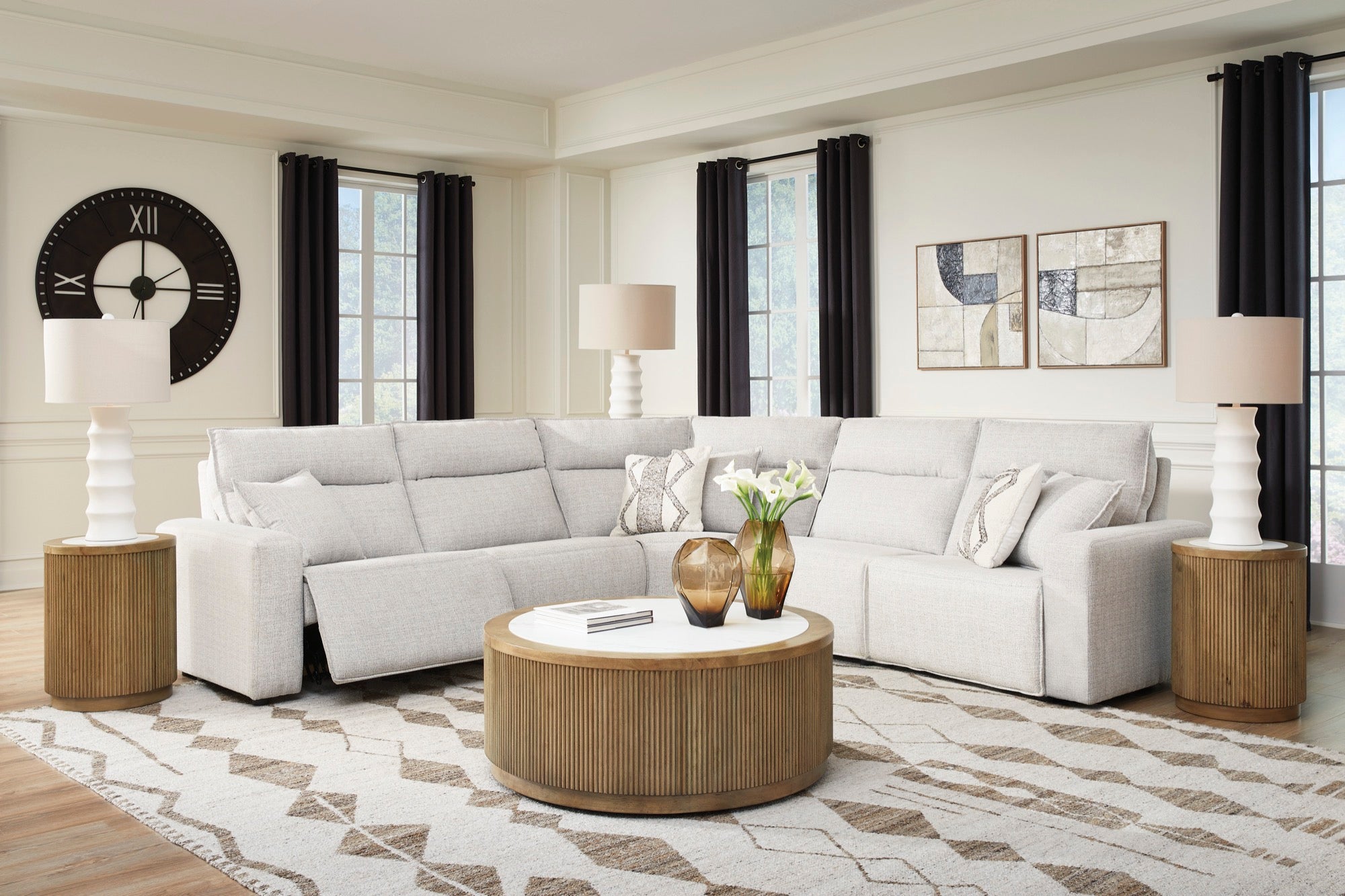 Tristan 5-Piece Power Reclining Sectional