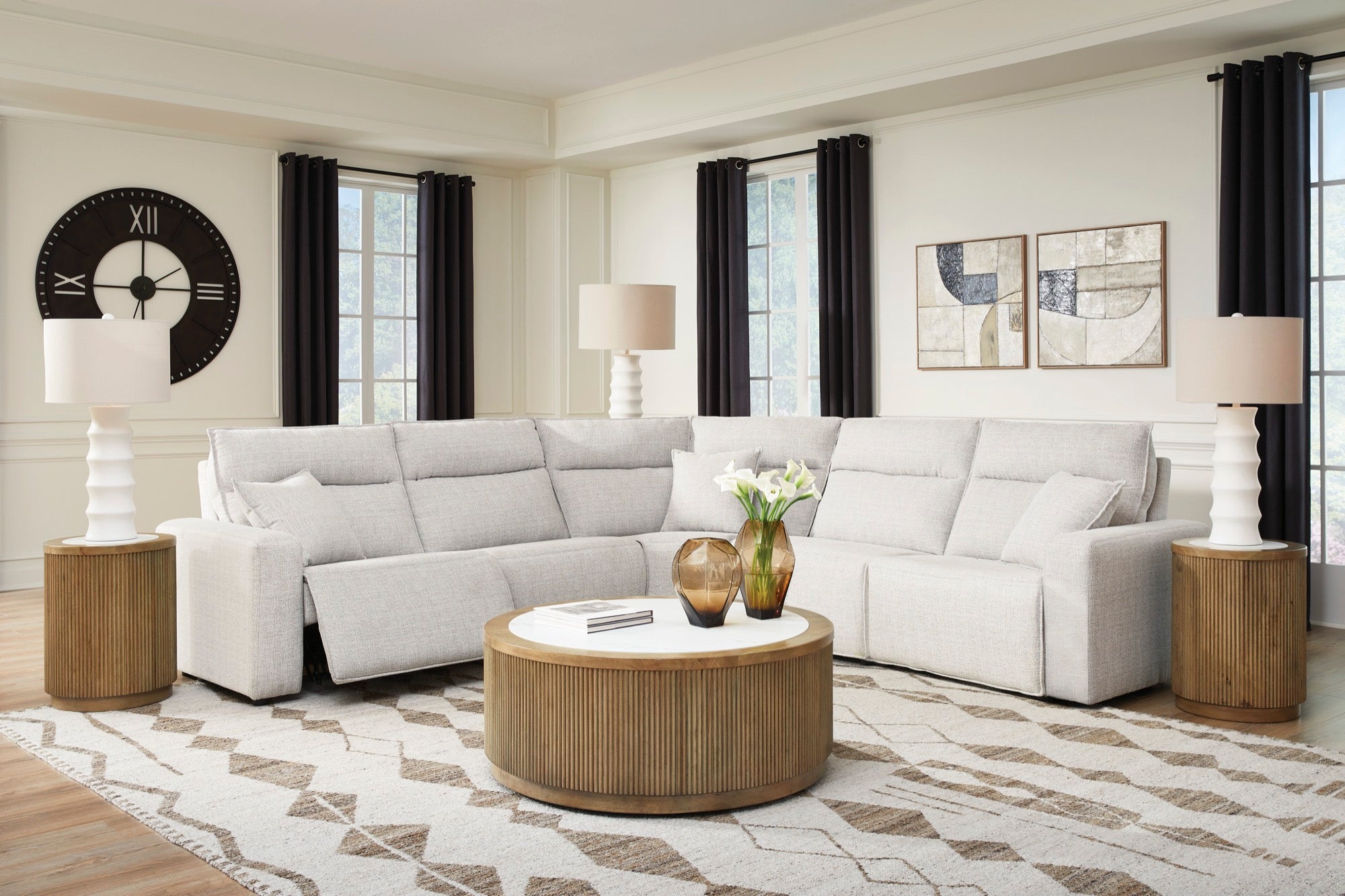 Tristan 5-Piece Power Reclining Sectional