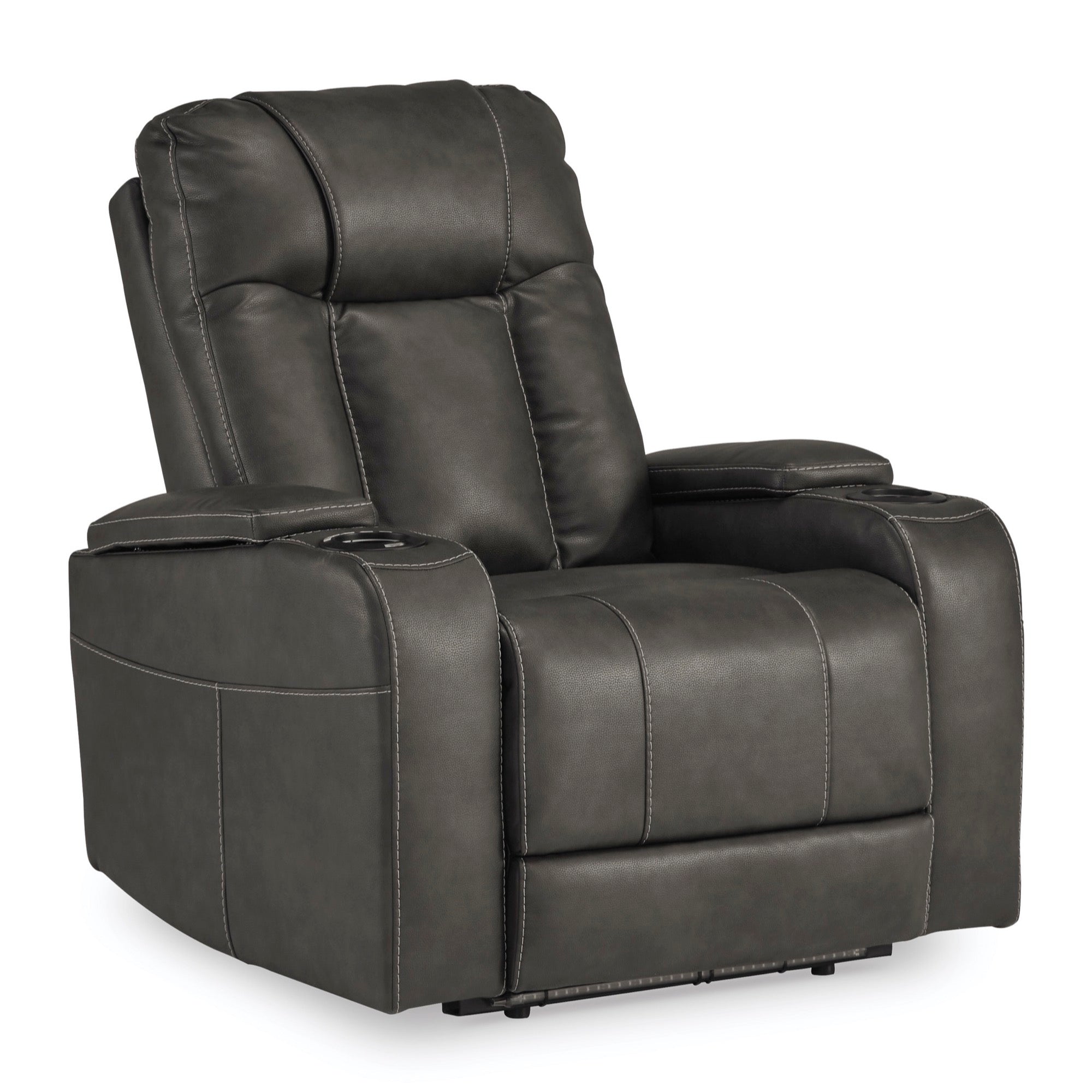 Power Recliner w/ Adjustable Headrest - Adams Furniture