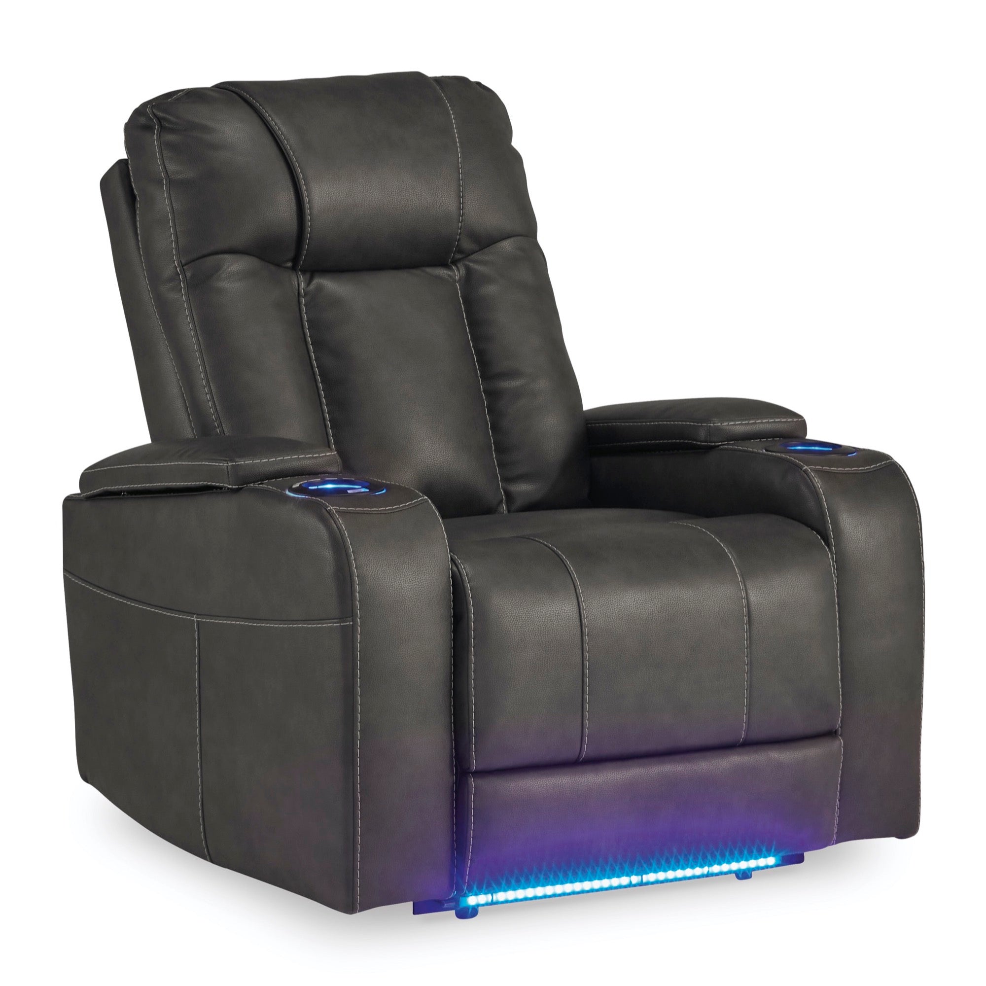 Power Recliner w/ Adjustable Headrest - Adams Furniture