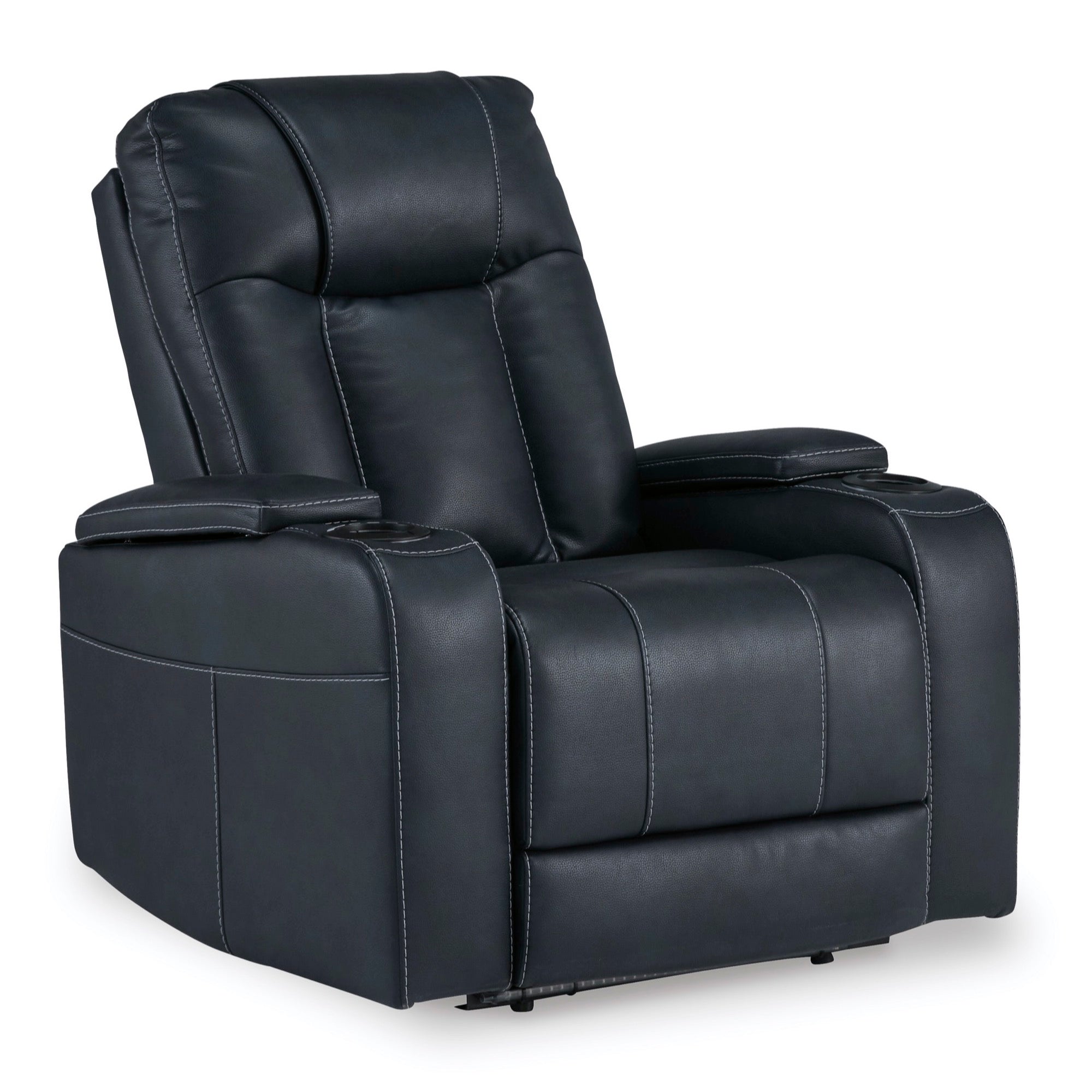 Saphire Power Recliner w/ Adjustable Headrest - Adams Furniture