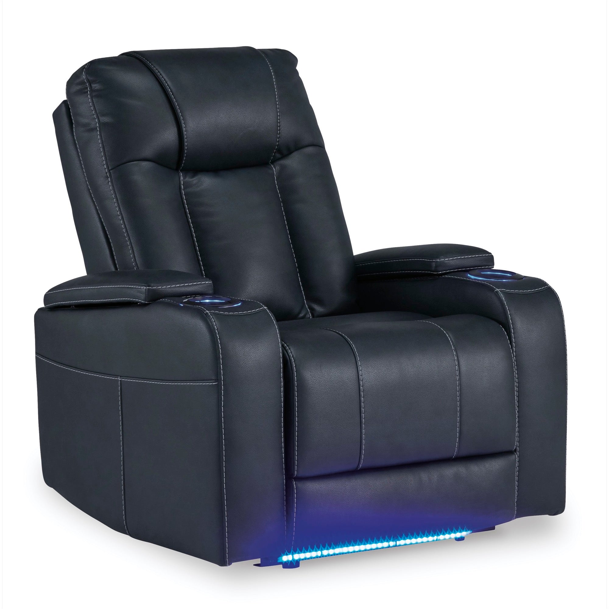 Saphire Power Recliner w/ Adjustable Headrest - Adams Furniture