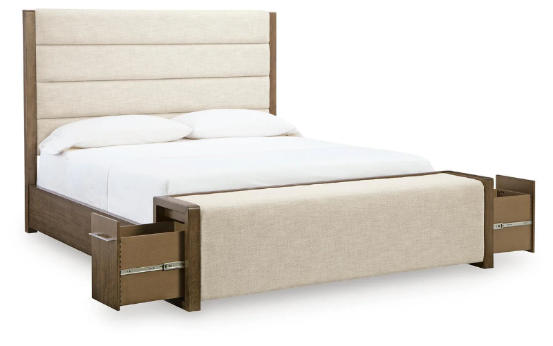 Marxmore Queen Upholstered Storage Bed - B863B2 (P669-QB)