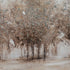 Trees And Flowers Hand Painted Canvas