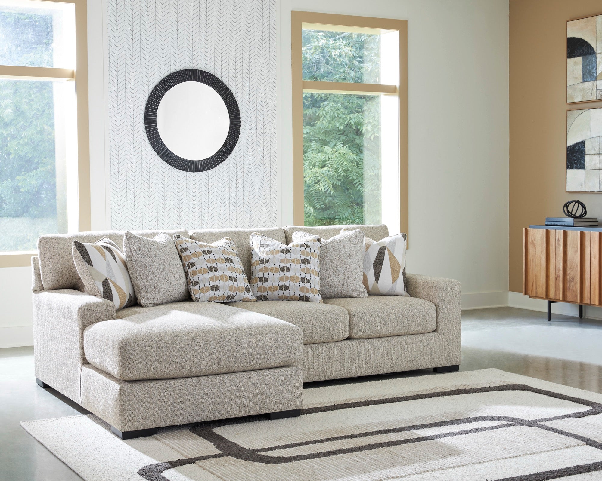 Piper 2 Piece Sof Chaise