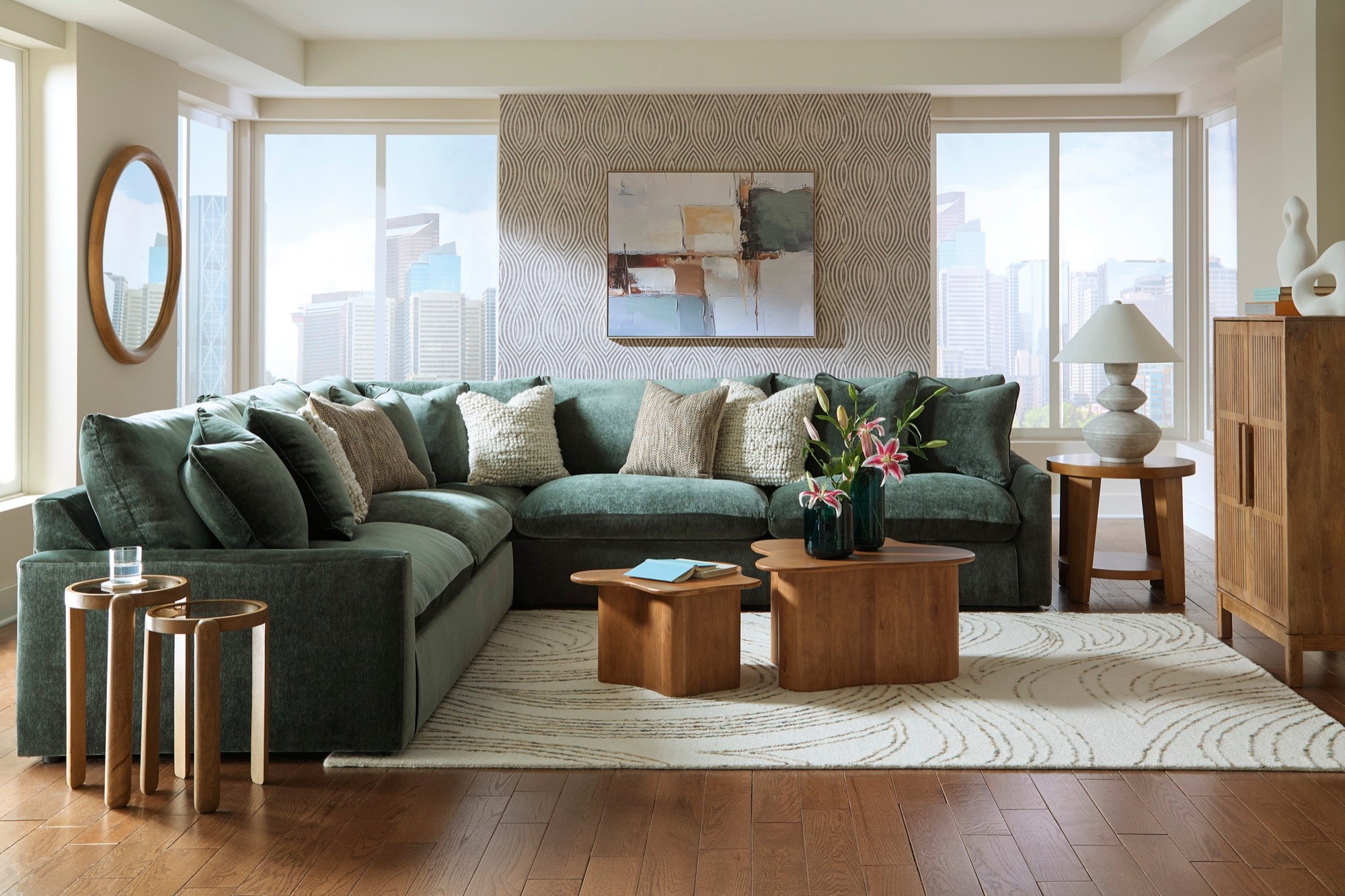 Ellie Jade 3-Piece Sectional - Adams Furniture