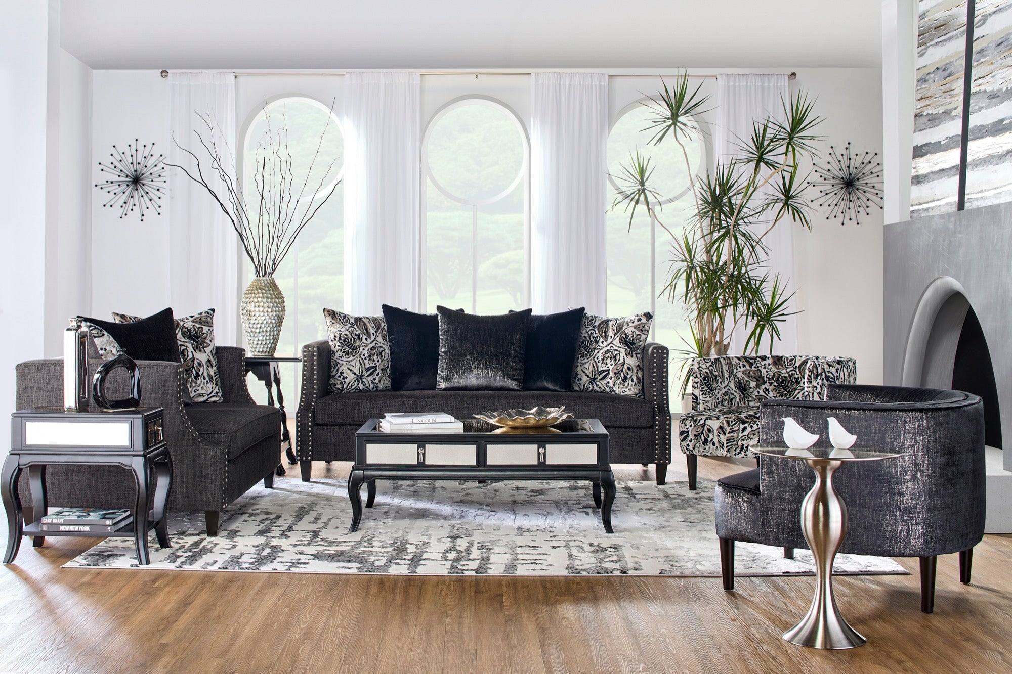 Simone Ash Living Room Set