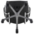 Upholstered Adjustable Home Office Desk Chair Black