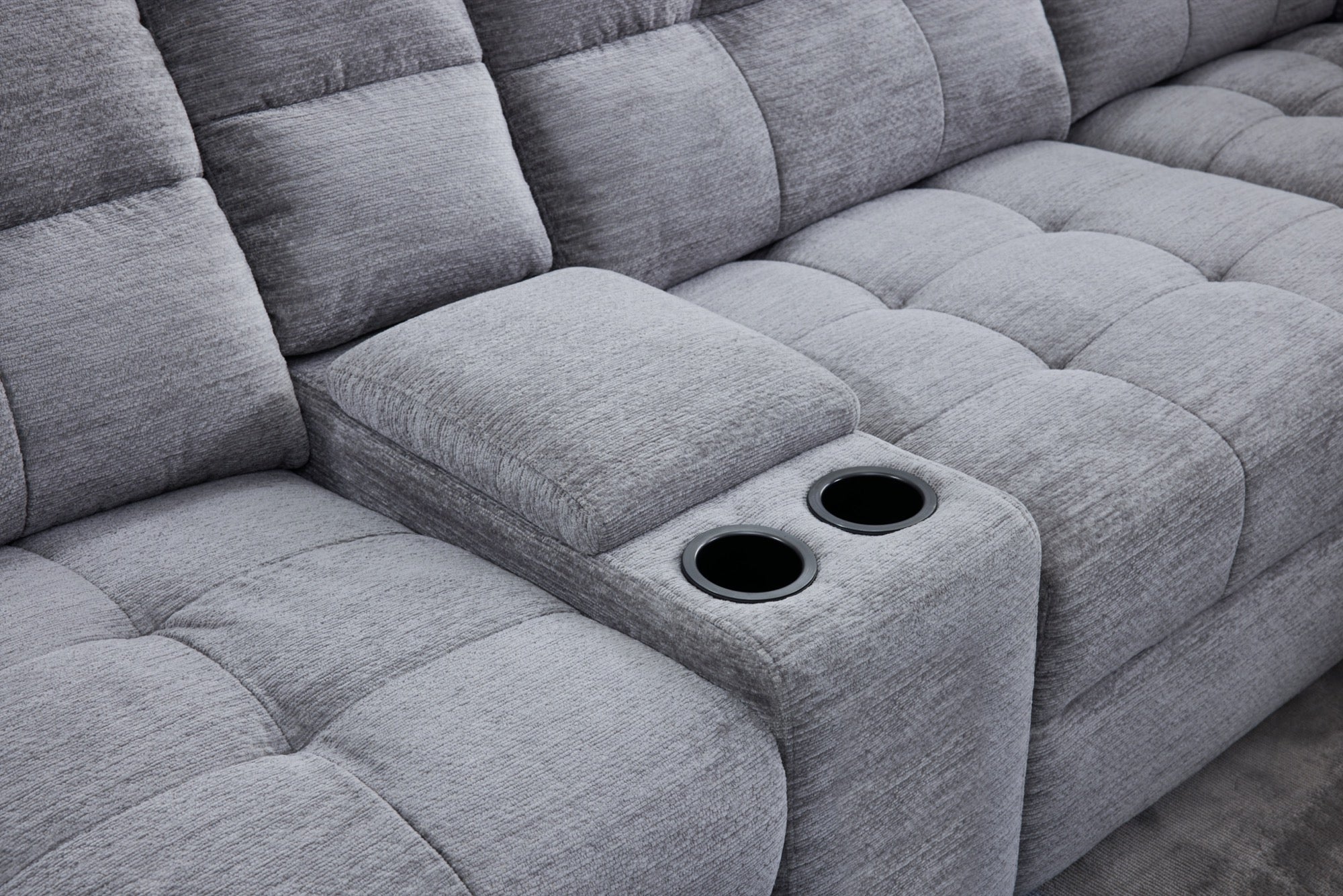 Levi 7-Piece Power Sectional with Storage Chaise - Adams Furniture