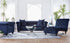 Lush Navy Living Room Set