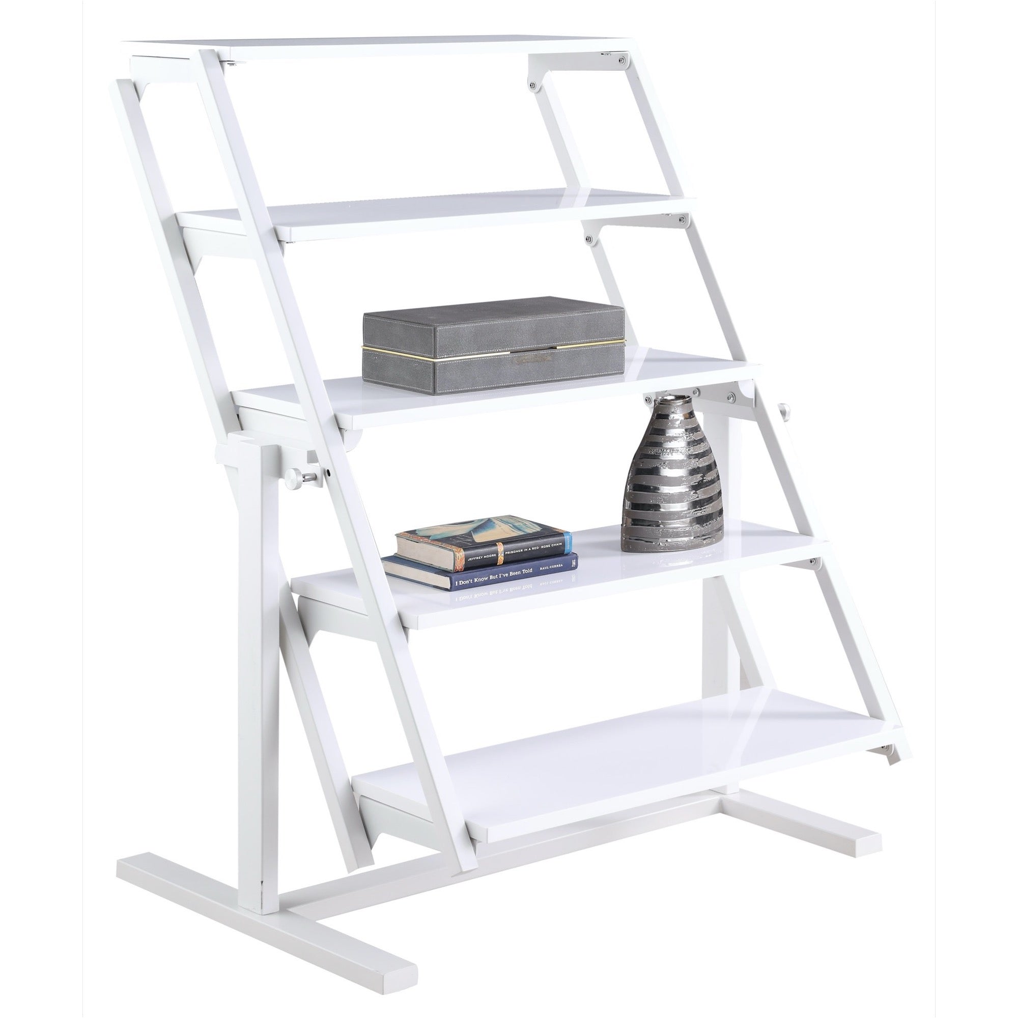 Convertible Bookshelf to Dining Table - Adams Furniture