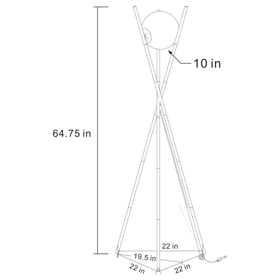 Modern Floor Lamp - Adams Furniture