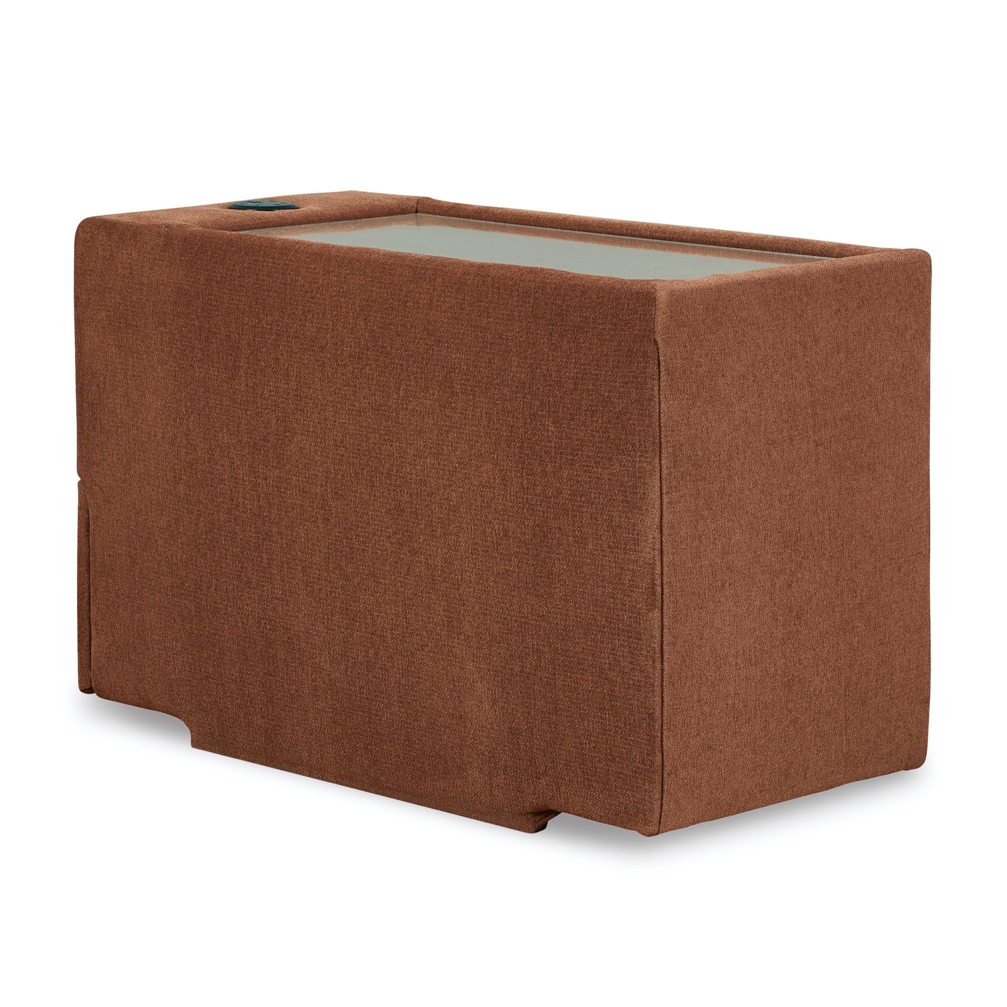 Kennedy Spice Console with Audio System - Adams Furniture