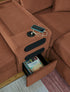 Kennedy Spice Console with Audio System - Adams Furniture