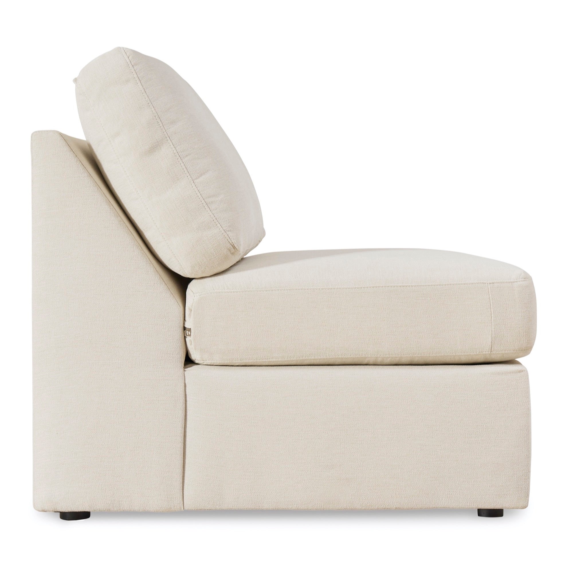 Kennedy Oyster Armless Chair