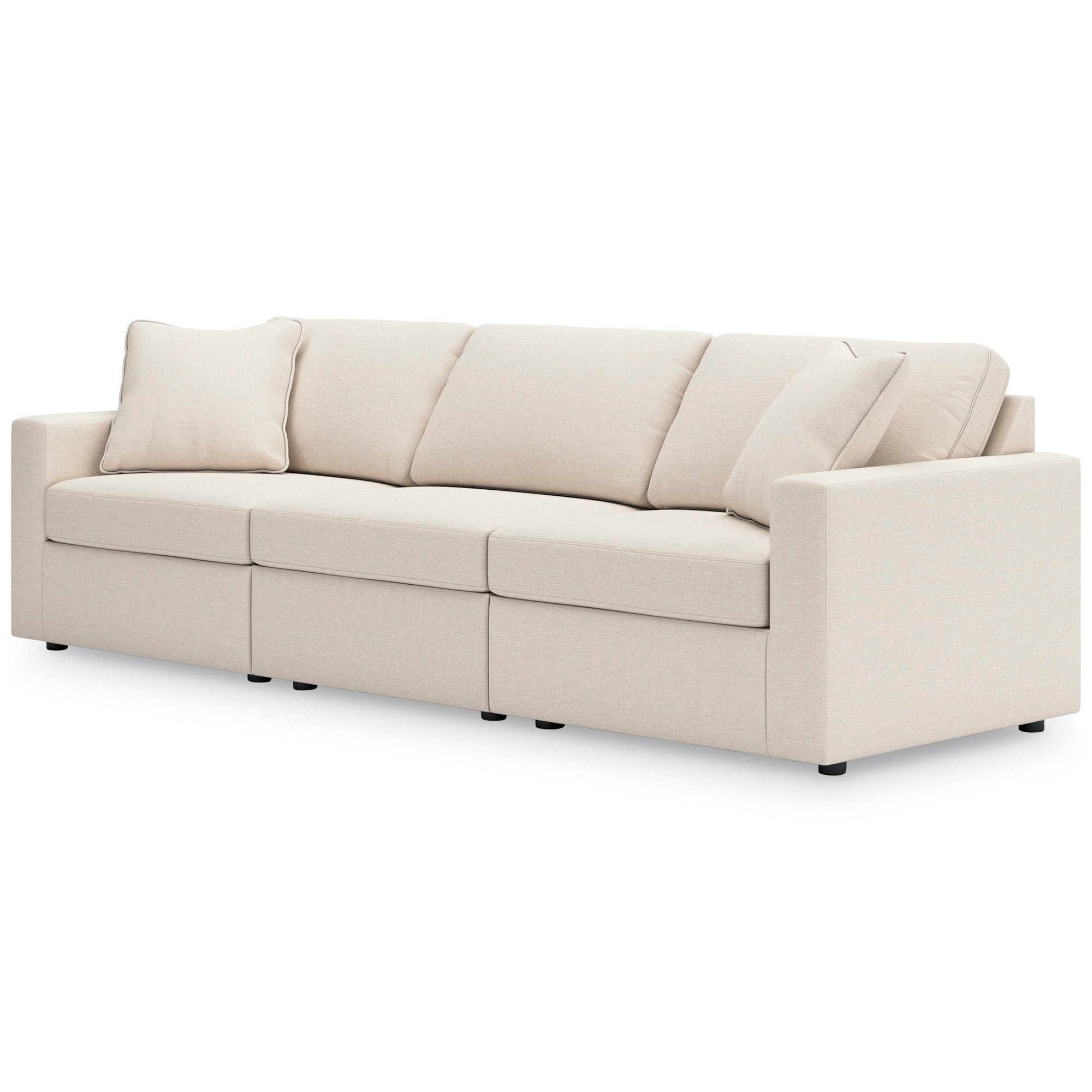 Kennedy Oyster 3-Piece Modular Sofa