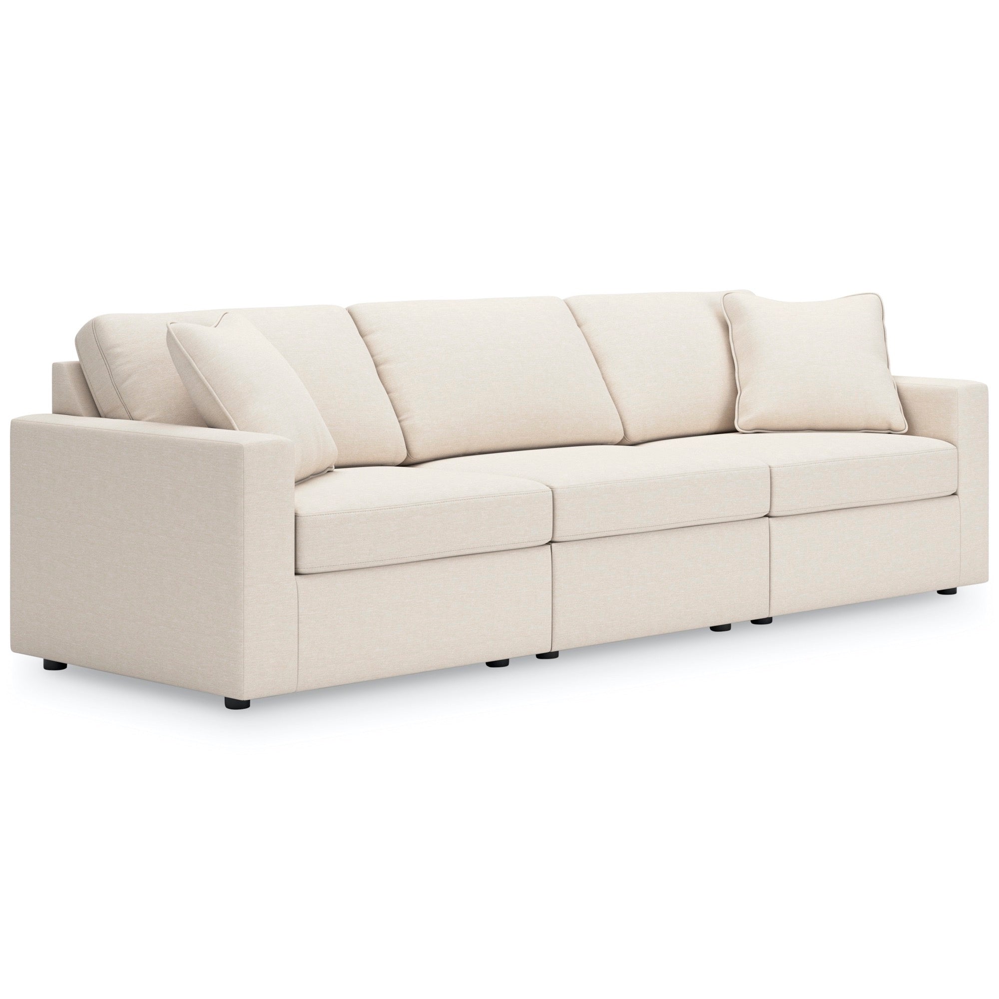 Kennedy Oyster 3-Piece Modular Sofa