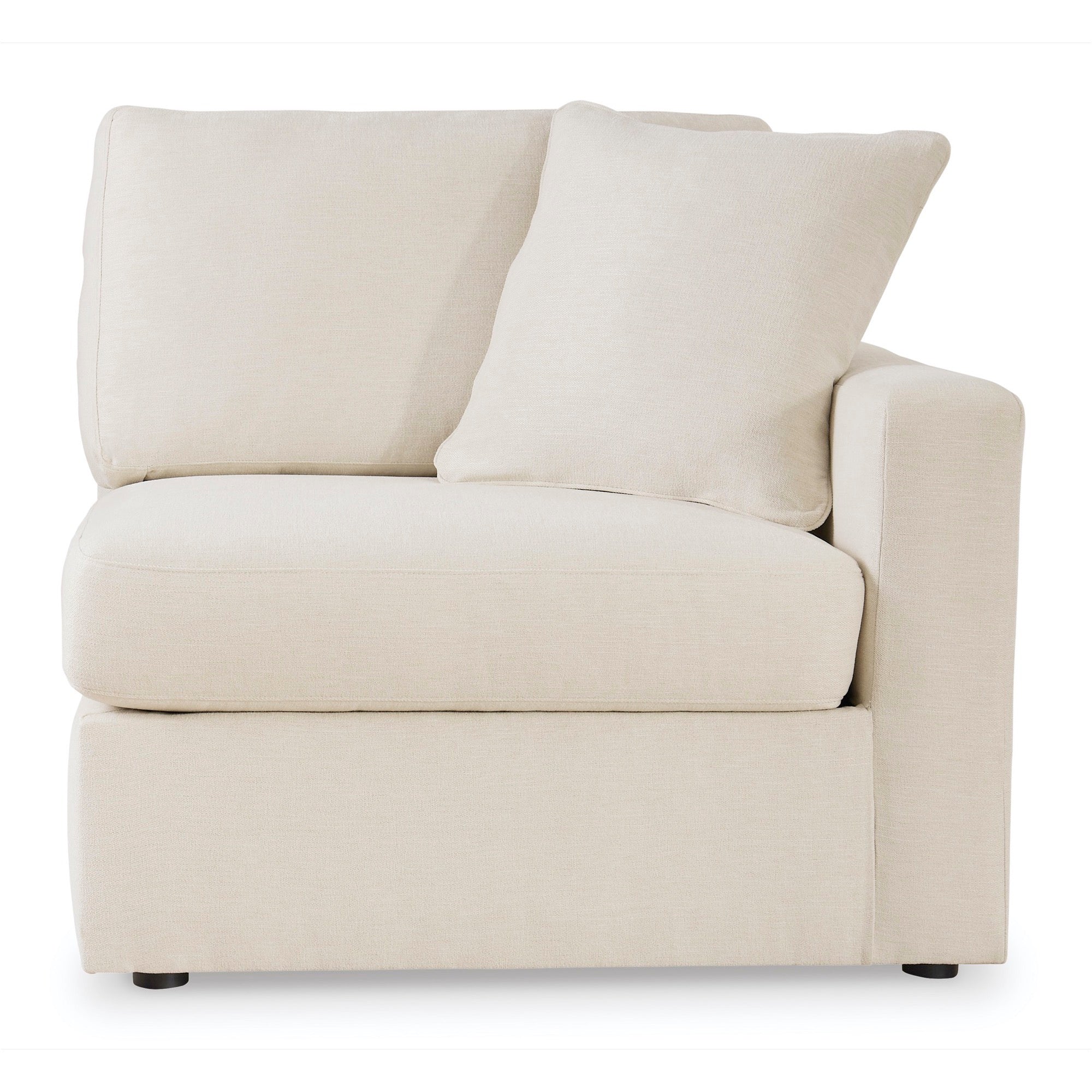 Kennedy Oyster Right-Arm Facing Corner Chair